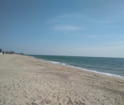 Затока центральный пляж апрель фото