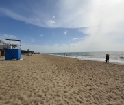 Затока 2е мая Пасха 2021 центральный пляж фото