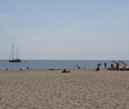 Затока оксамитовий сезон центральний пляж Гармонія 11 вересня фото